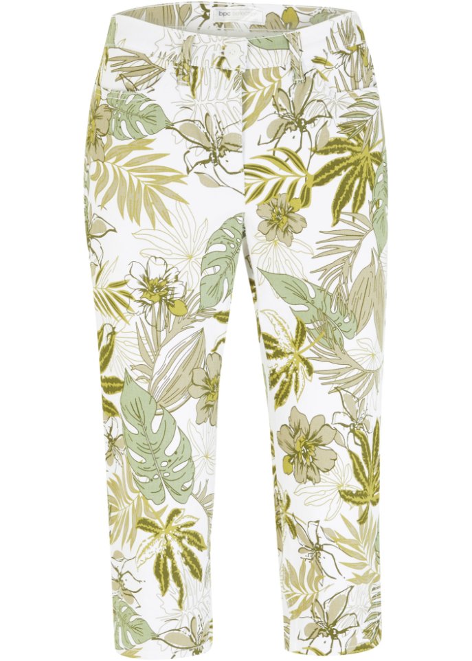Capri-Hose mit modischen Print