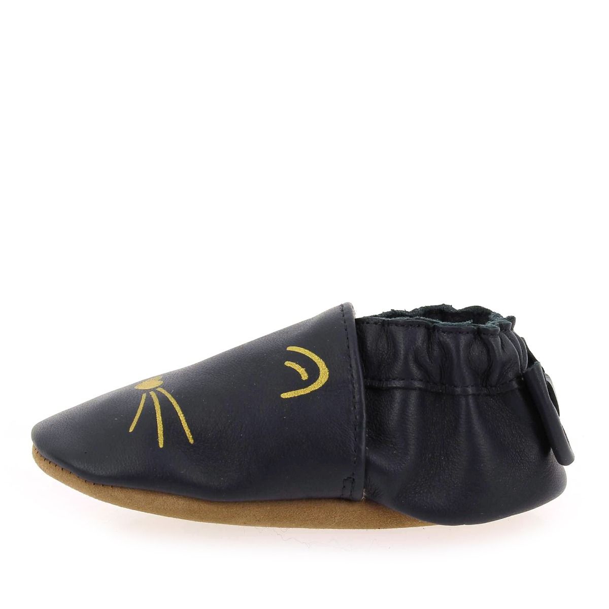 Robeez  GOLDY CAT - Marine Jaune
