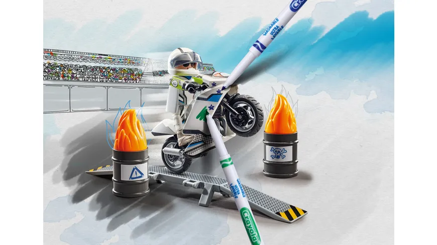 PLAYMOBIL 71377 - COLOR - Motorrad