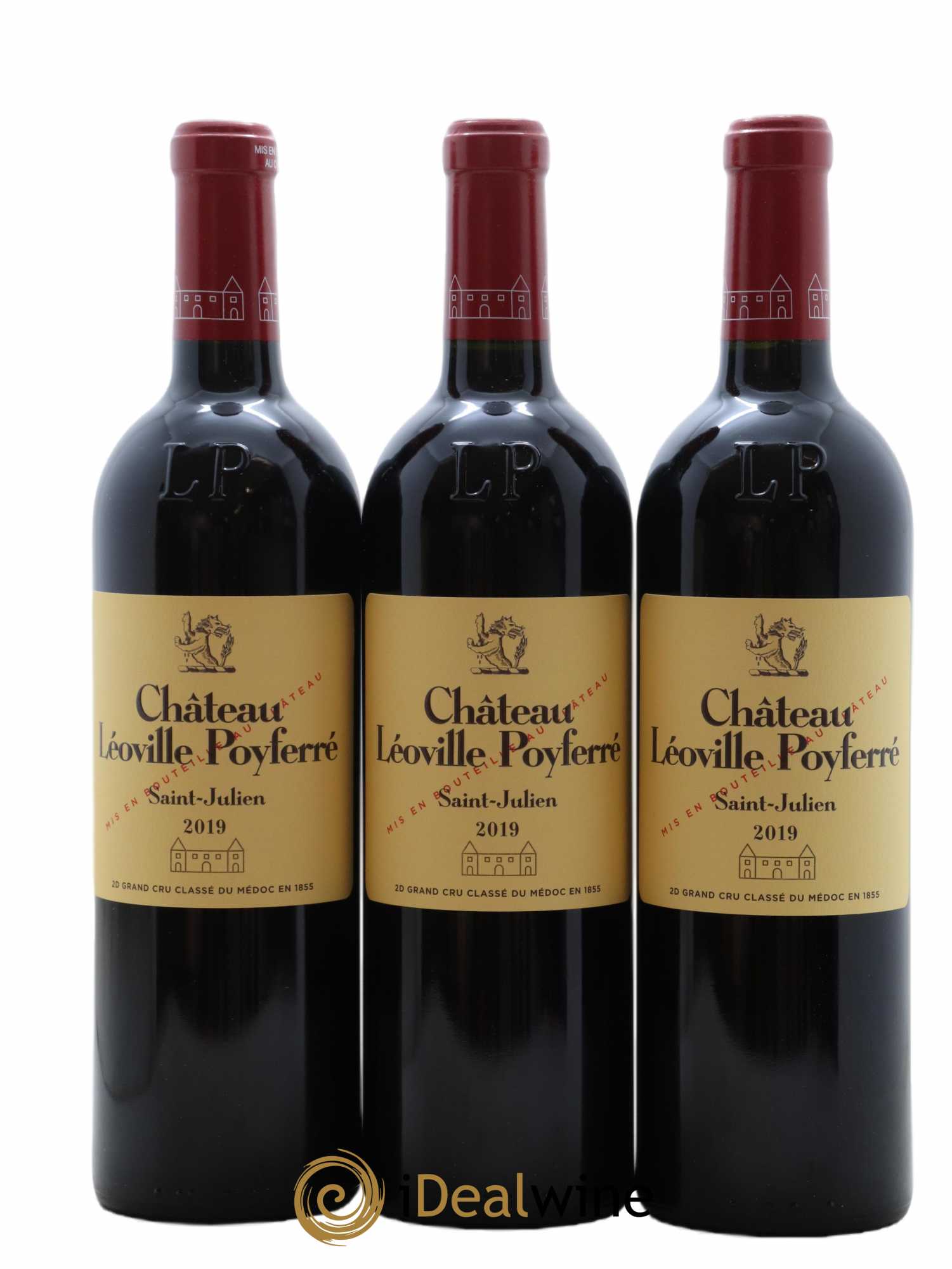 Château Léoville Poyferré 2ème Grand Cru Classé  2019 - Lot de 6 Bouteilles