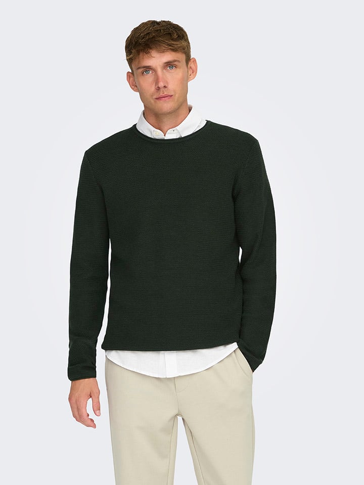 ONLY & SONS Pullover in Schwarz günstig kaufen