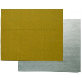 Magnet Bases 25x25mm 6x5 inkl. Ferro - Folie