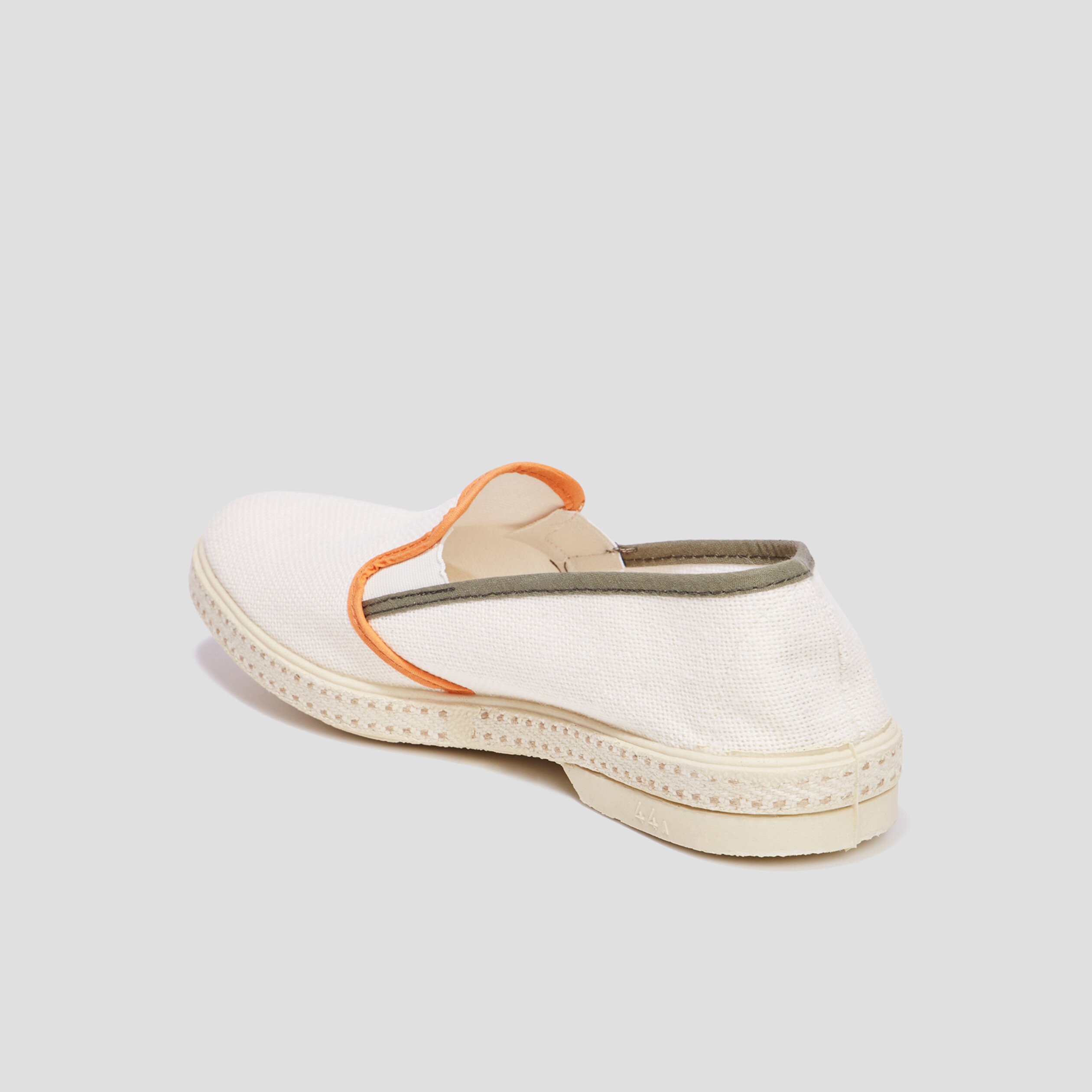 Espadrilles à liserés contrastants sable homme | La Halle