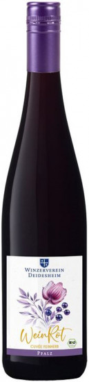 2022 B I O - WeinRot Rotwein feinherb - Winzerverein Deidesheim