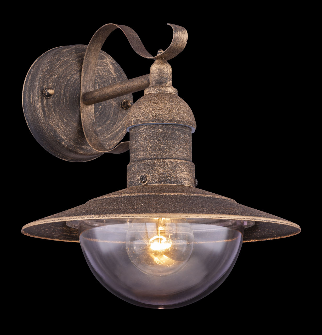 Globo Lighting - LINDA - Außenleuchte Metall schwarz, 1x E27