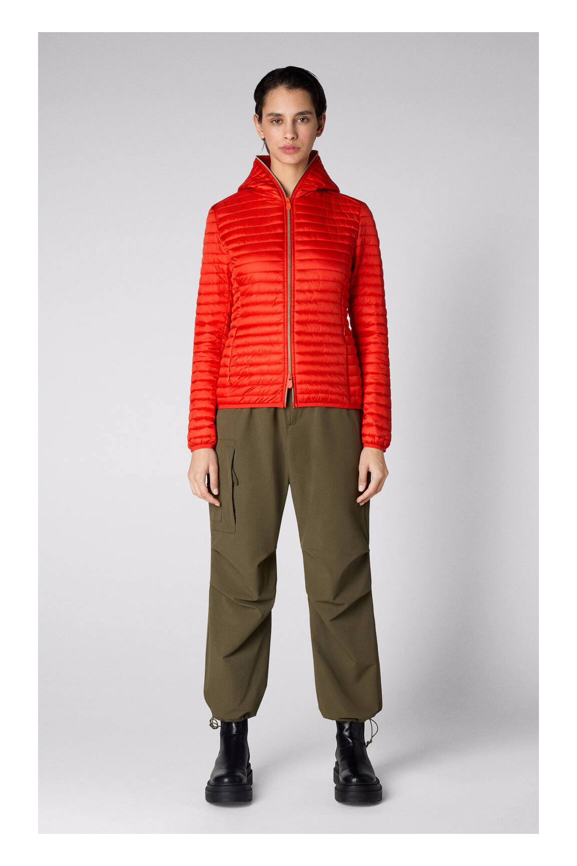 Save The Duck Doudounes Femme couleur rouge
