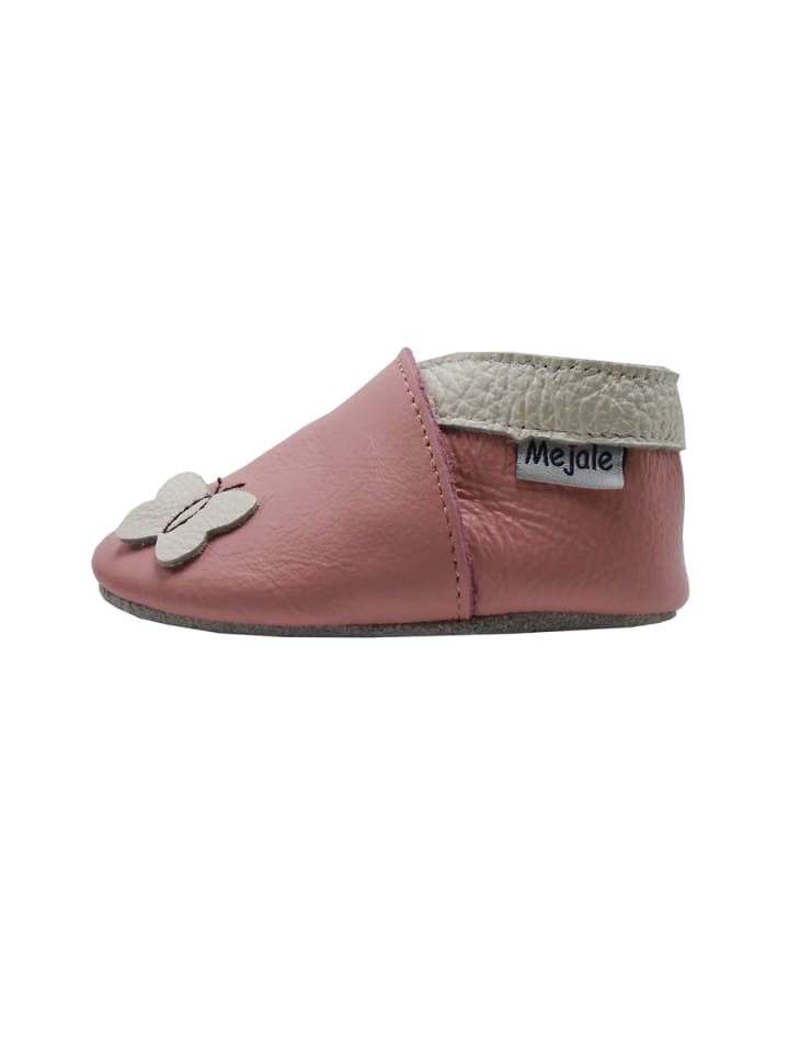 Yalion Baby Krabbelschuhe in Schmetterling rosa günstig kaufen