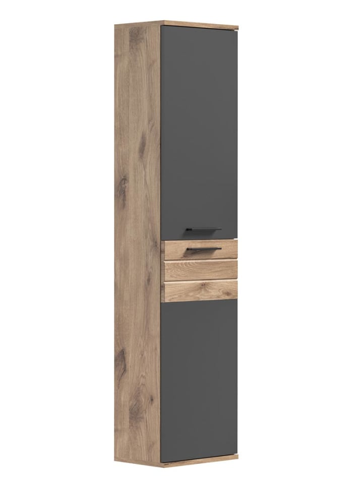ebuy24 Hochschrank Mason Grau 37 x 24 cm günstig kaufen onesize