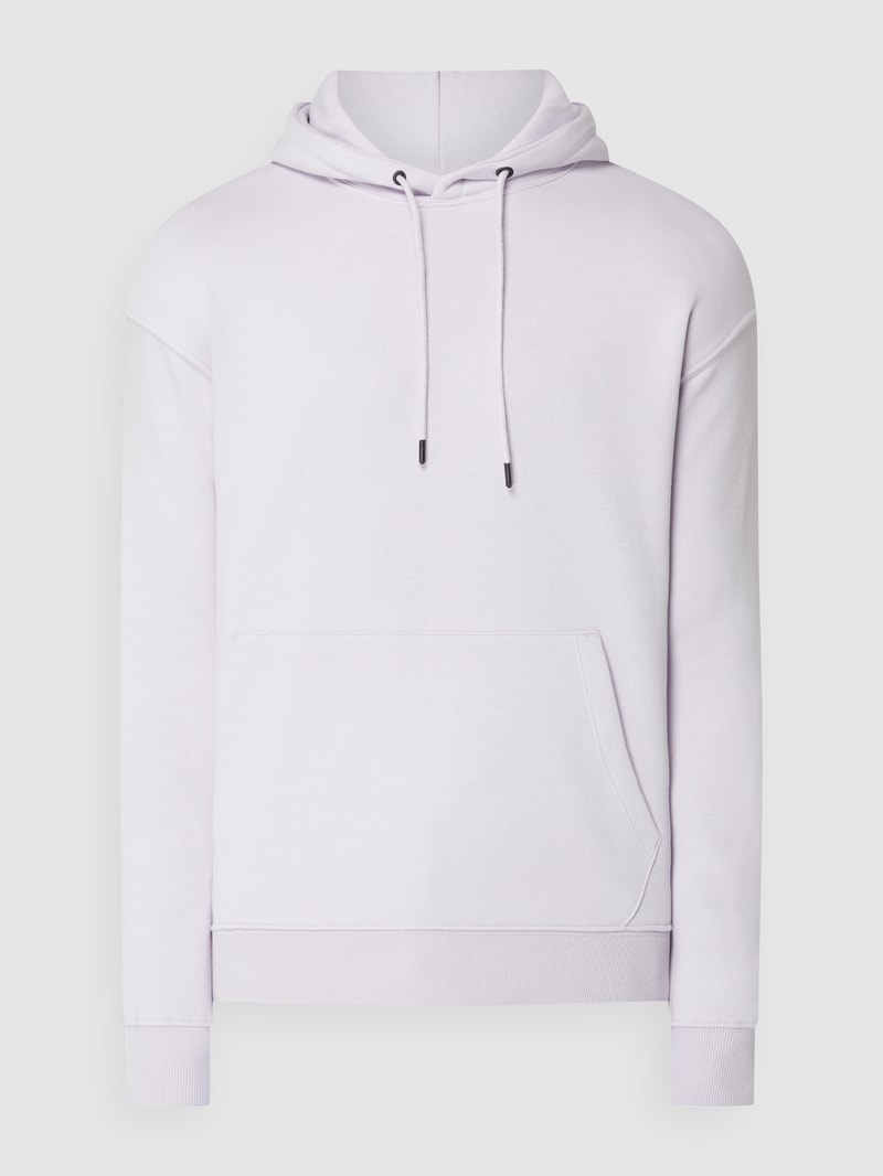 Hoodie aus Baumwollmischung Modell 'Star' in flieder