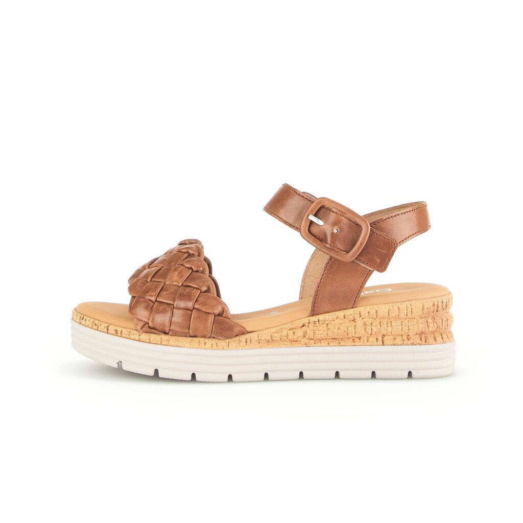 Gabor comfort Keilsandalette braun