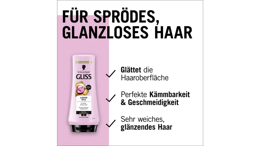 GLISS Spülung Liquid Silk 200 ml 200 ml