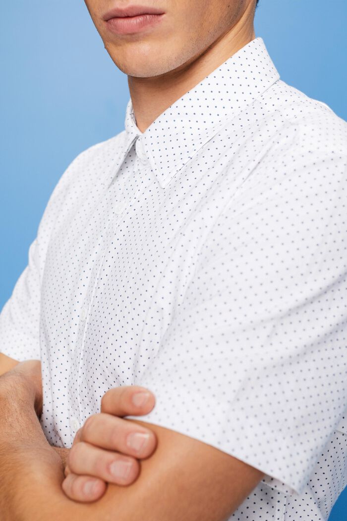 Button-Down-Hemd mit Print