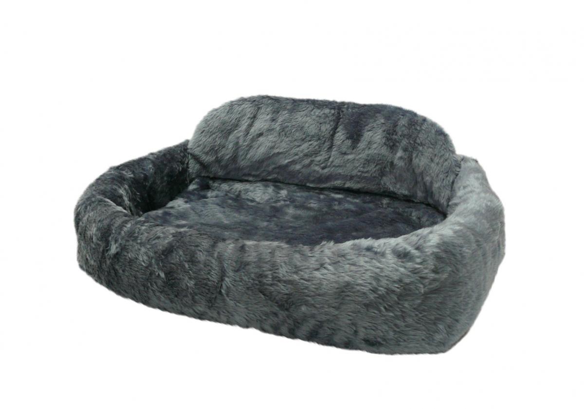 Silvio Design Hunde Tiersofa de Luxe mit Kissen Gr. 3 blau