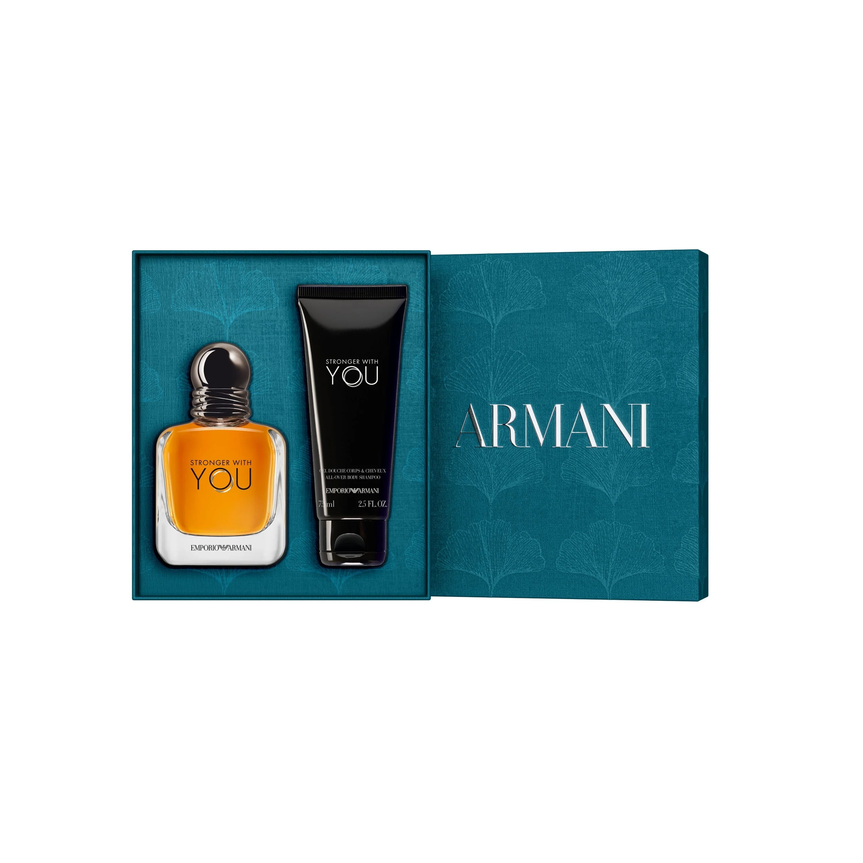 Emporio Armani for Him Stronger With You Eau de Toilette szett - Férfi parfüm szett, Eau de Toilette