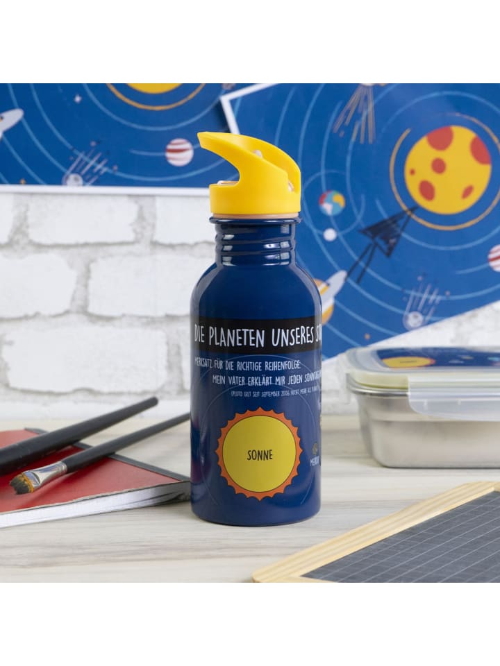 Geda Labels Trinkflasche Sonnensystem in Blau - 500ml günstig kaufen onesize