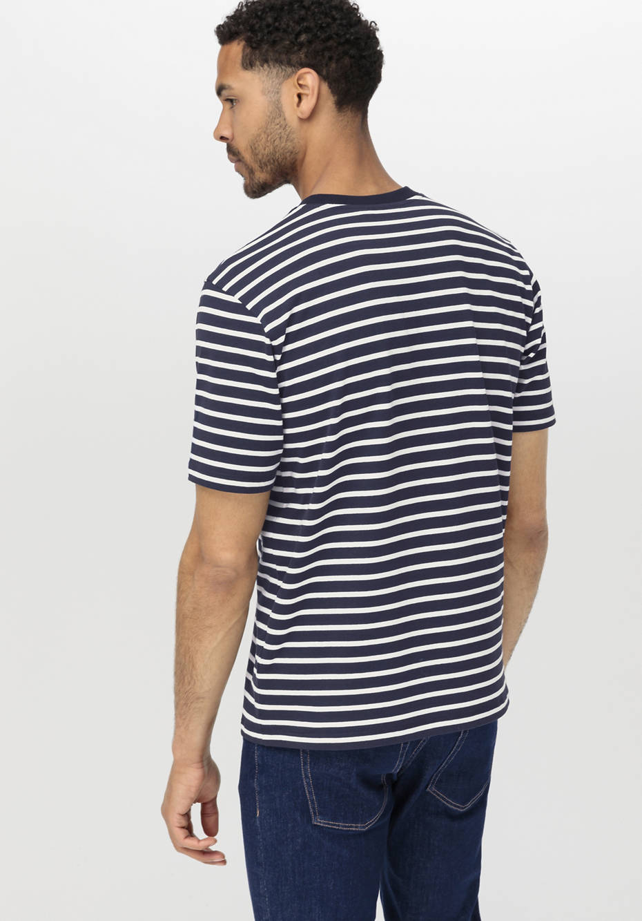 Streifenshirt Relaxed aus reiner Bio-Baumwolle