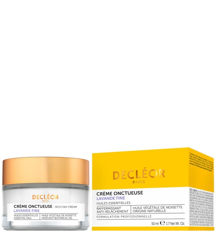DECLÉOR-CRÈME ONCTUEUSE LAVANDE FINE-Crème de Jour Visage Hydratante Anti-Âge Riche
