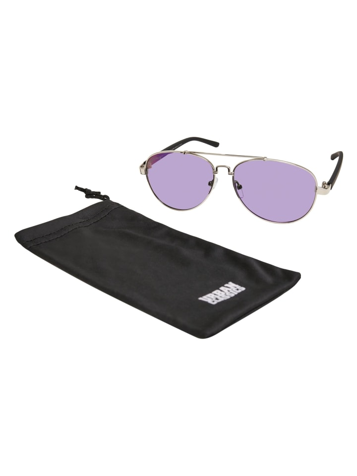 Urban Classics Urban Classics Sonnenbrillen in silver/purple günstig kaufen onesize