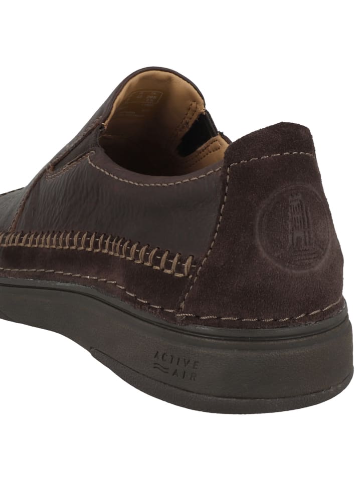 Clarks Slipper Nature 5 Walk in dunkelbraun günstig kaufen