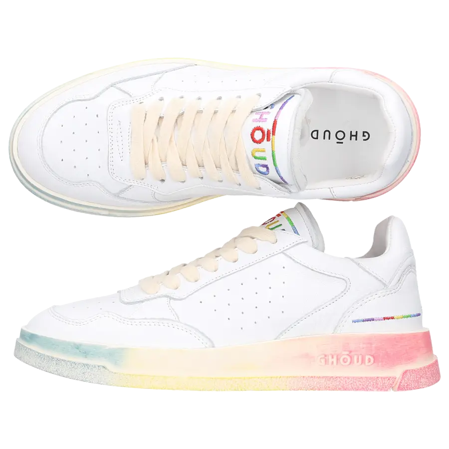 GHOUD - Sneaker low TWEENER Kalbsleder - weiß