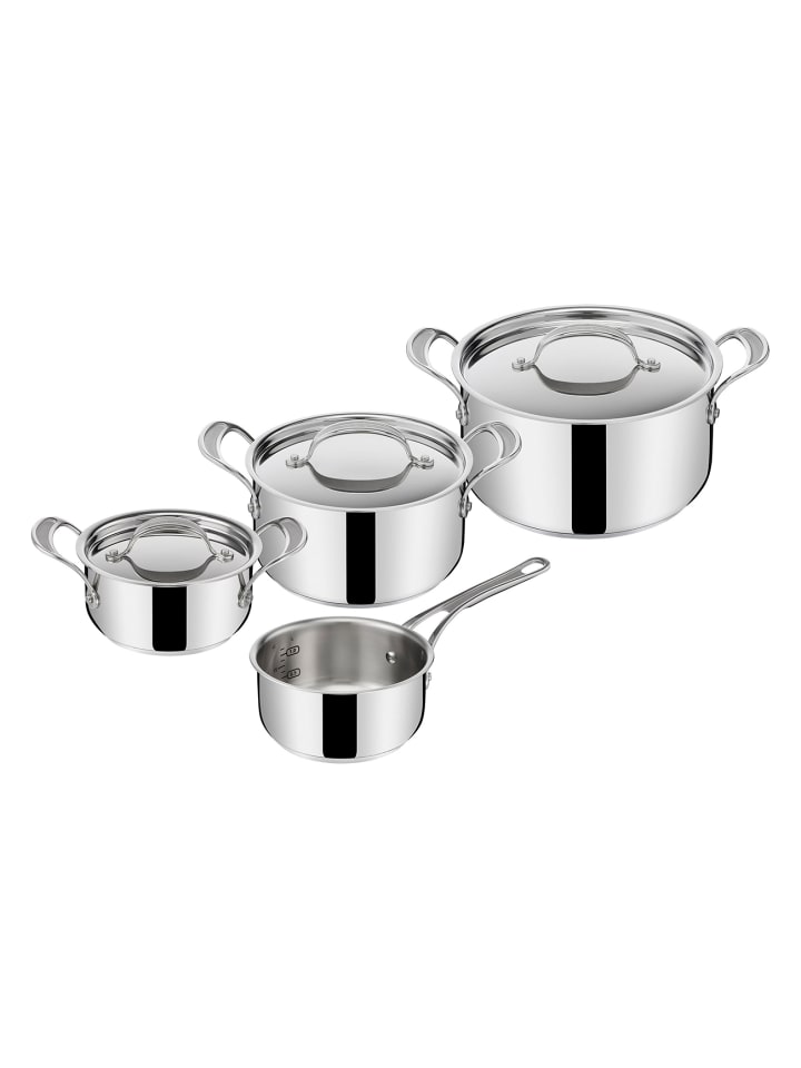Tefal Topf-Set Jamie Oliver Cooks Classic E307S734 in silber günstig kaufen onesize
