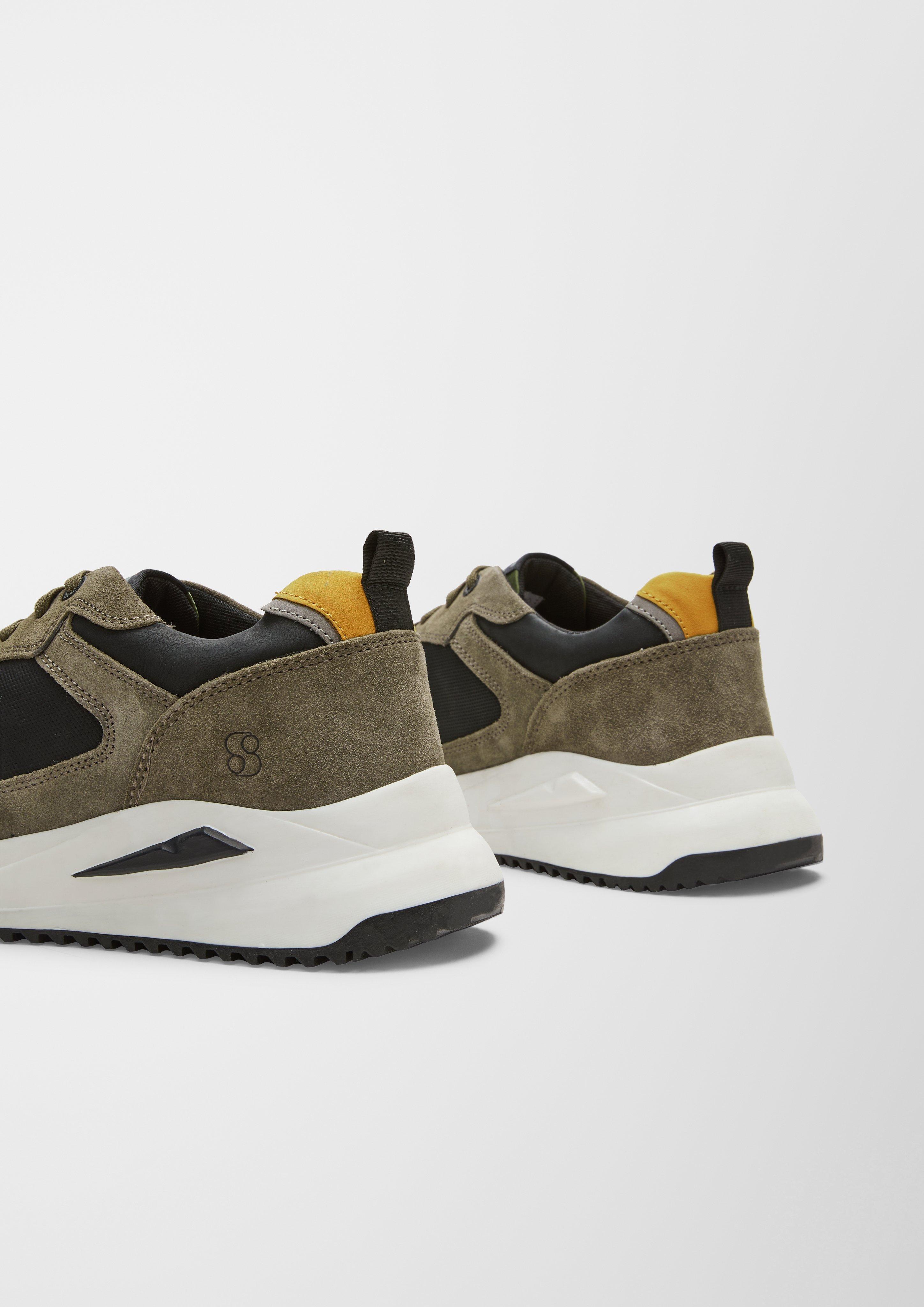Sneaker aus Ledermix  6007303-730