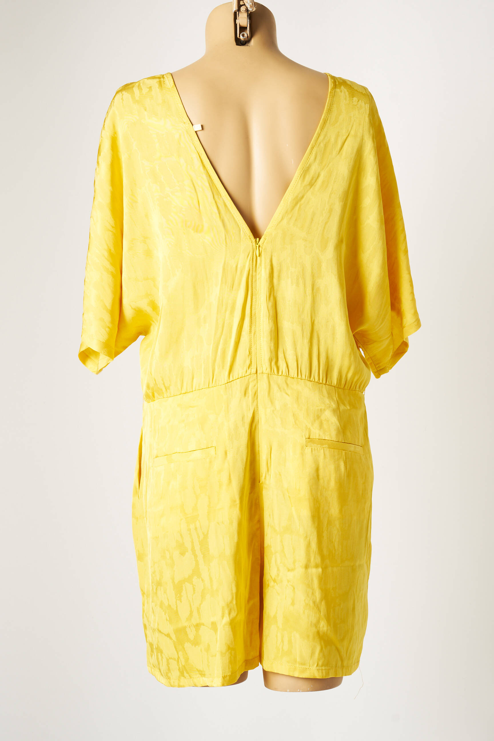 See U Soon Combi Shorts Femme couleur jaune