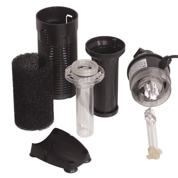 MAUK UVC Strömungspumpe Aquariumpumpe 6W mit 9W UV-C Licht