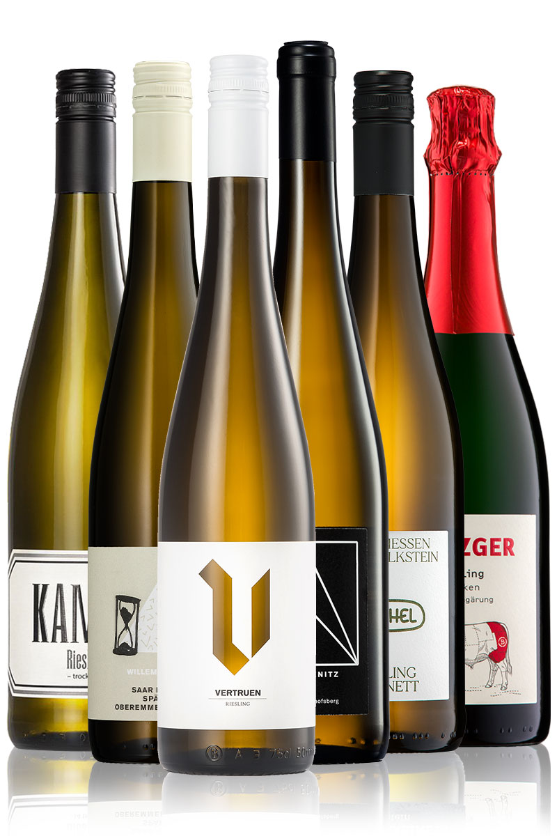 Weinprobe: Riesling Geile Weine Weinpaket