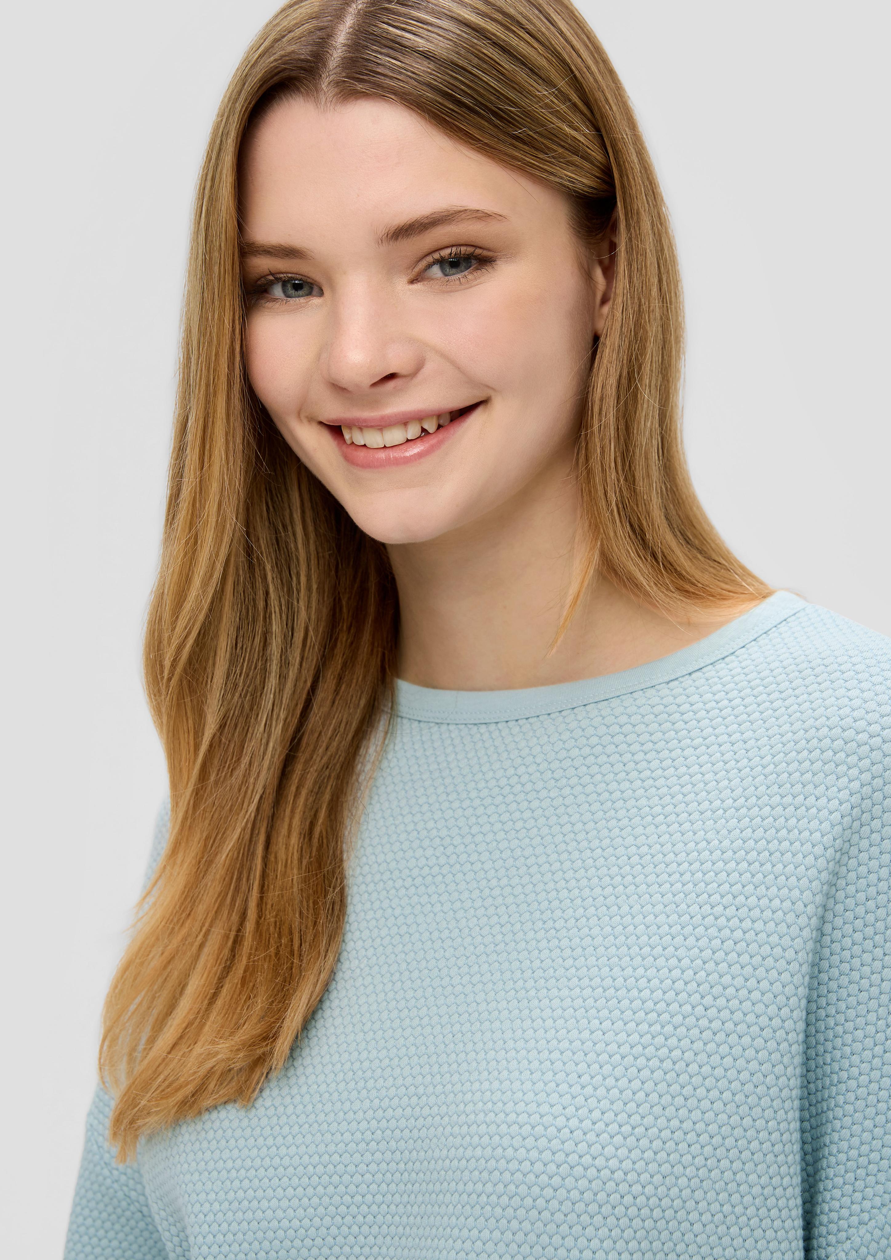 Shirt mit Waffelpiqué-Struktur  2147730-6103