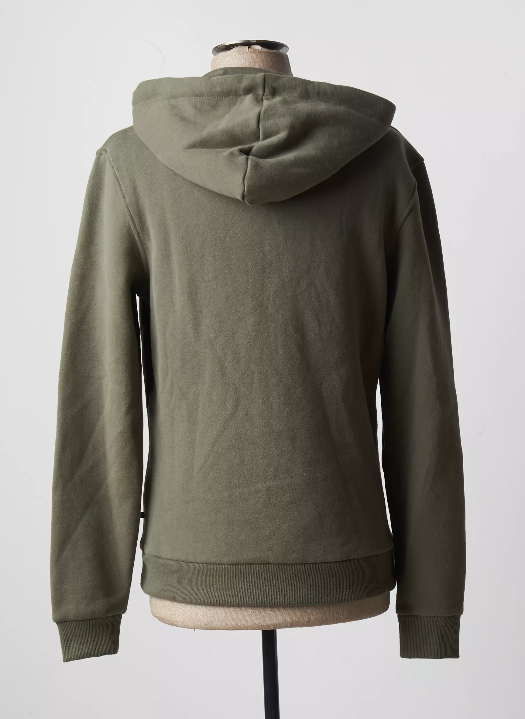 Bonobo Sweat Capuche Homme couleur vert