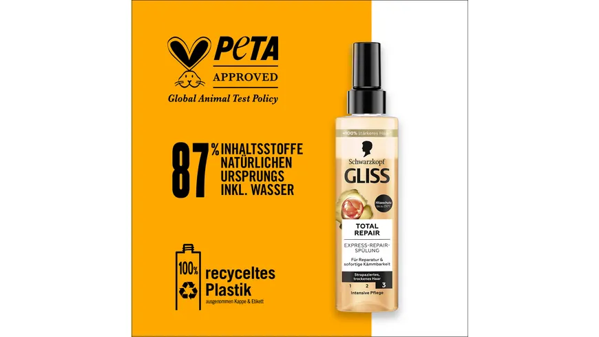 GLISS Express-Repair-Spülung Total Repair 200 ml