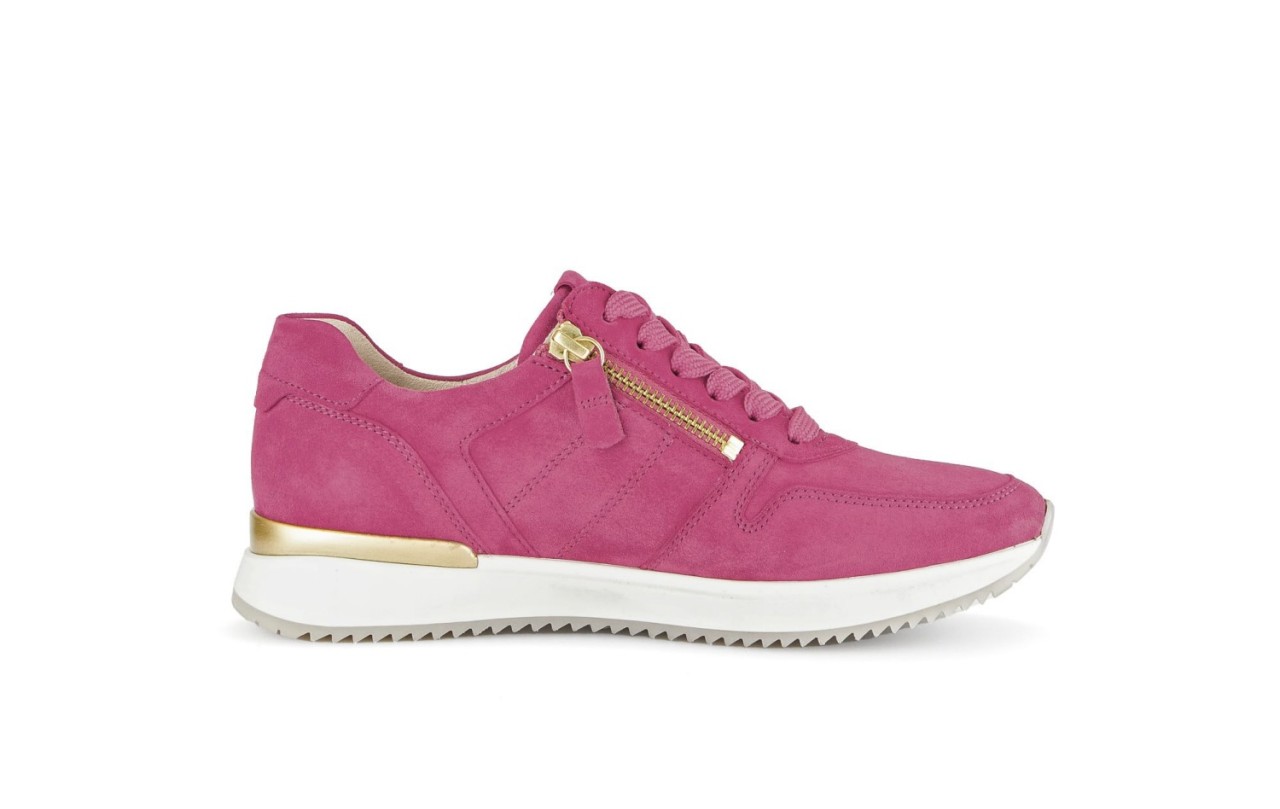 GABOR Freizeit Schnürer lila/pink Gabor Fashion Sneaker low 43.480.10 pink