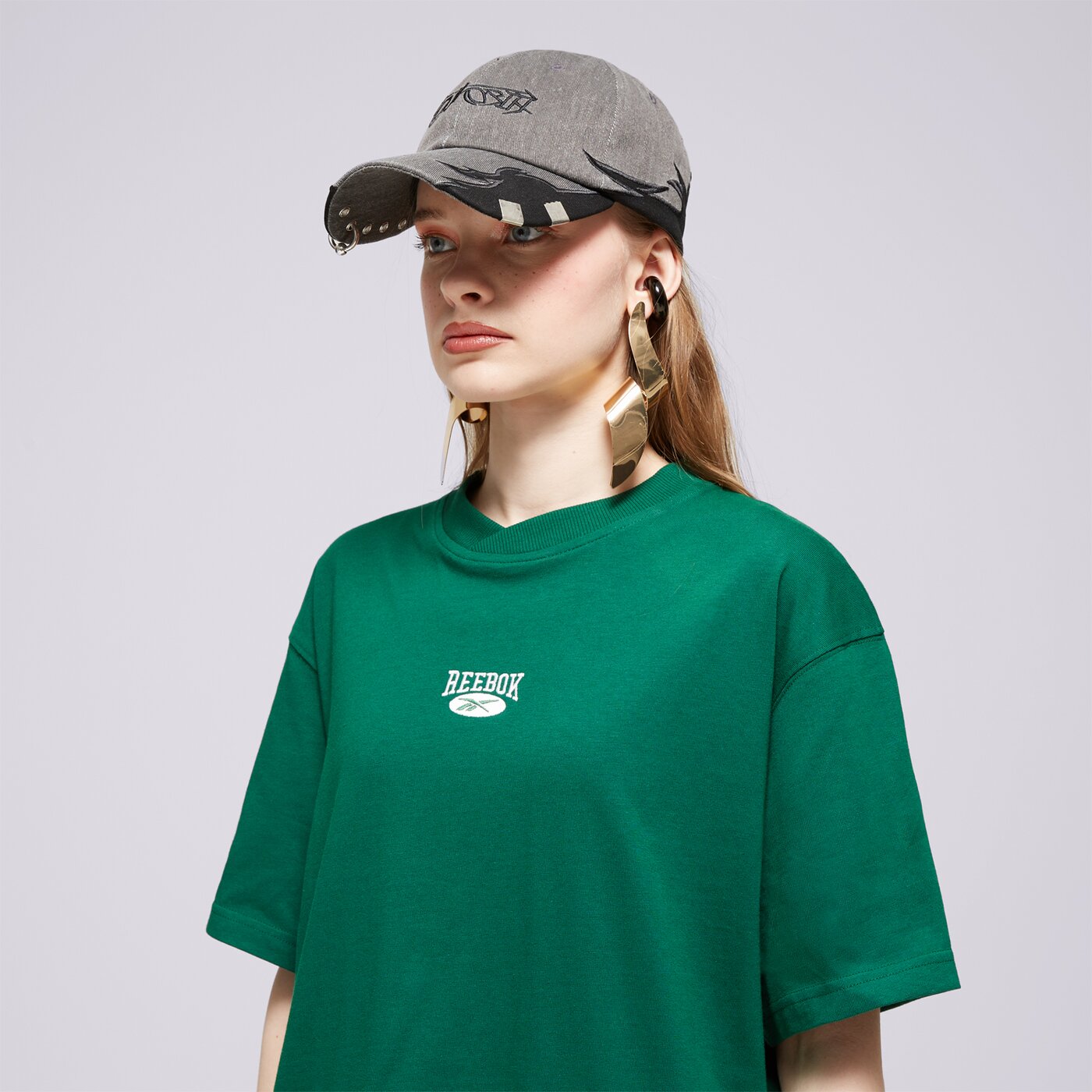 REEBOK T-SHIRT CL AE ARCHIVE SM LOGO TEE Grün