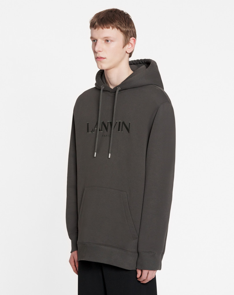 HOODIE OVERSIZE BRODÃ‰ LANVIN PARIS