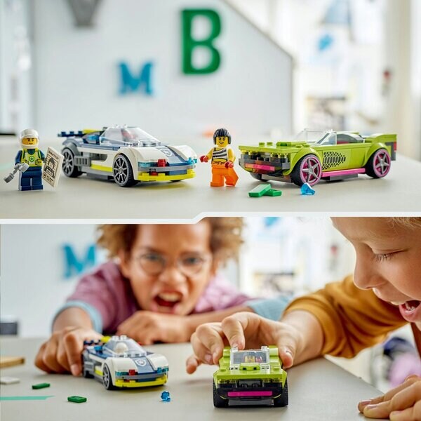 LEGO City 60415 Carro de Polícia e Perseguição em Alta Velocidade