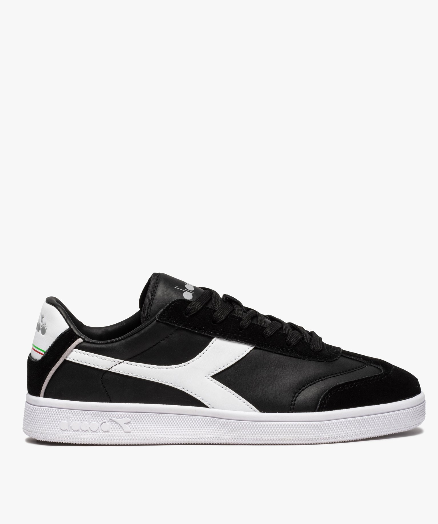 Baskets homme à lacets style rétro - Diadora noir | GEMO