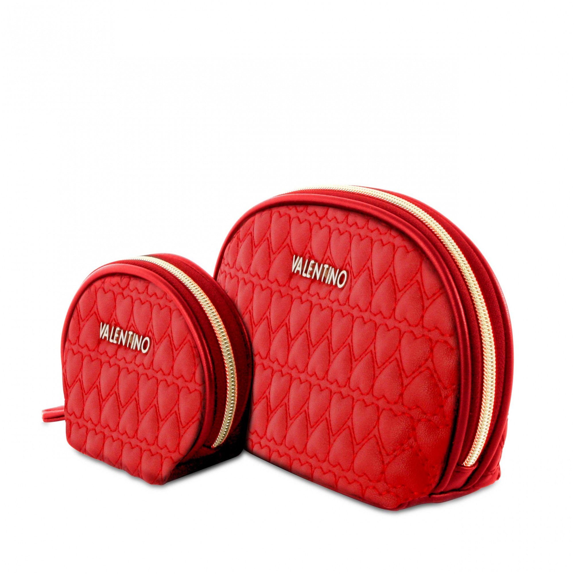 VALENTINO BAGS Kosmetiktasche Golden VBE2UXBXK1 Cosmetic Package Rosso