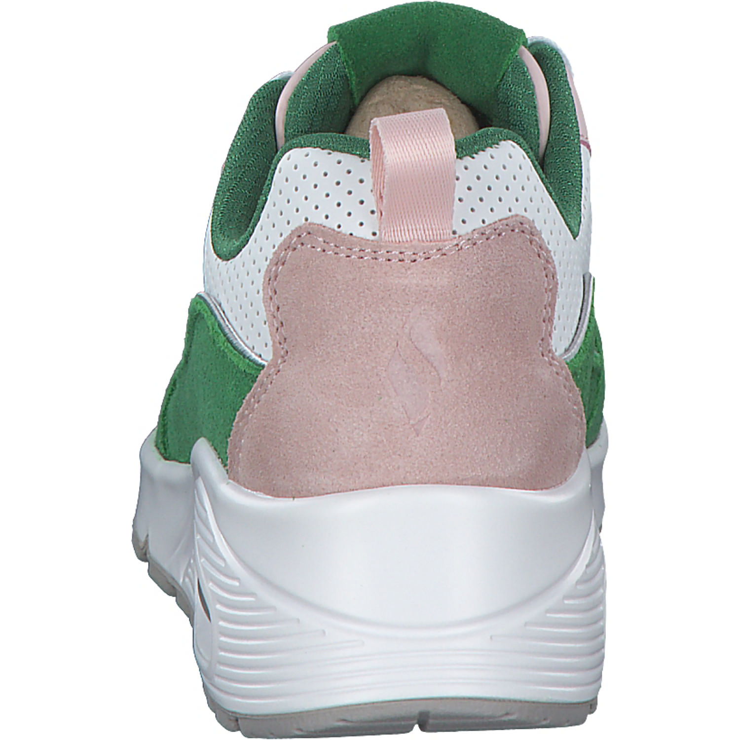 Skechers 177105, Schnürschuhe, Damen, Print Weiß Grün