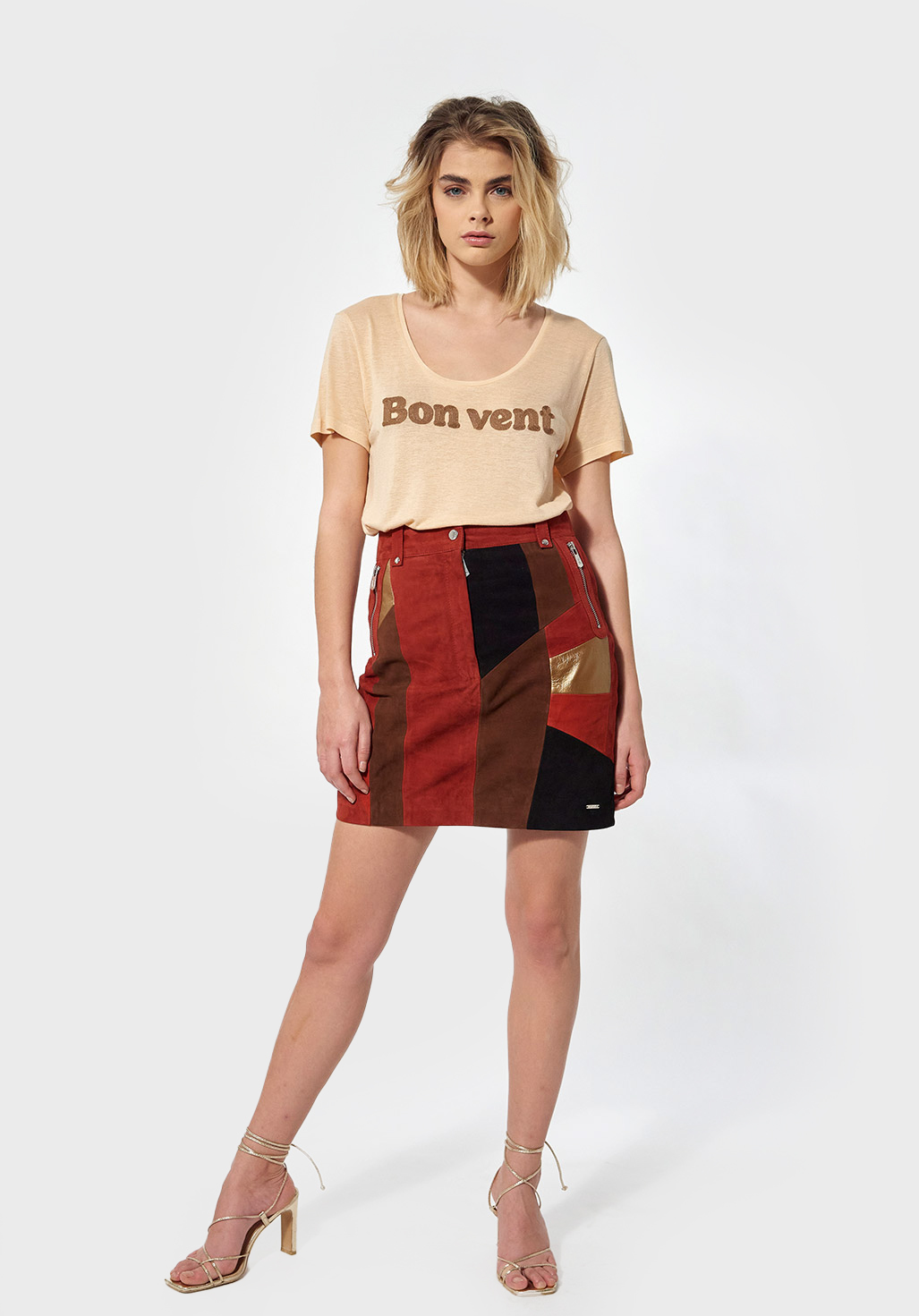 POLLY  T-shirt régular Femme brodé 