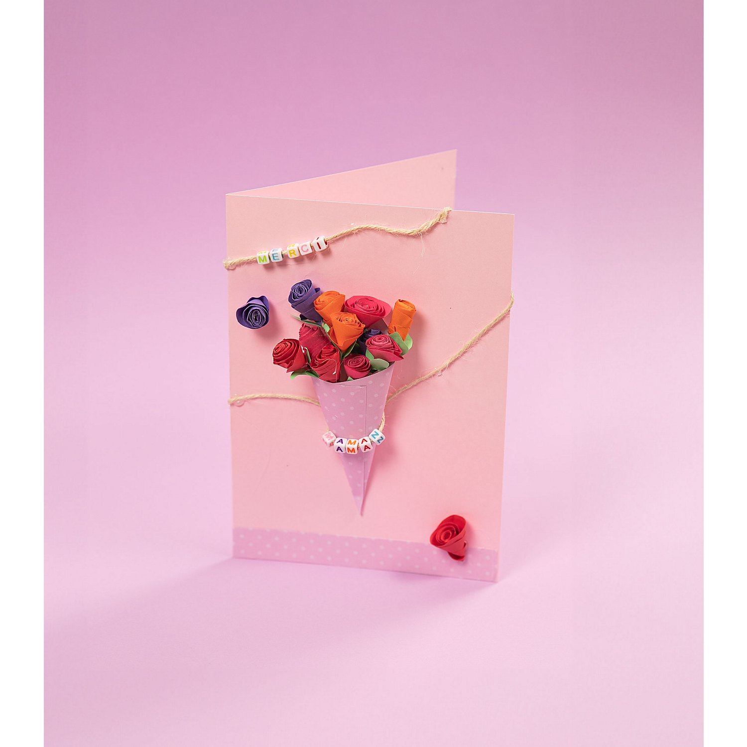 Faltblätter, bunt, 16 x 16 cm, 600 Blatt