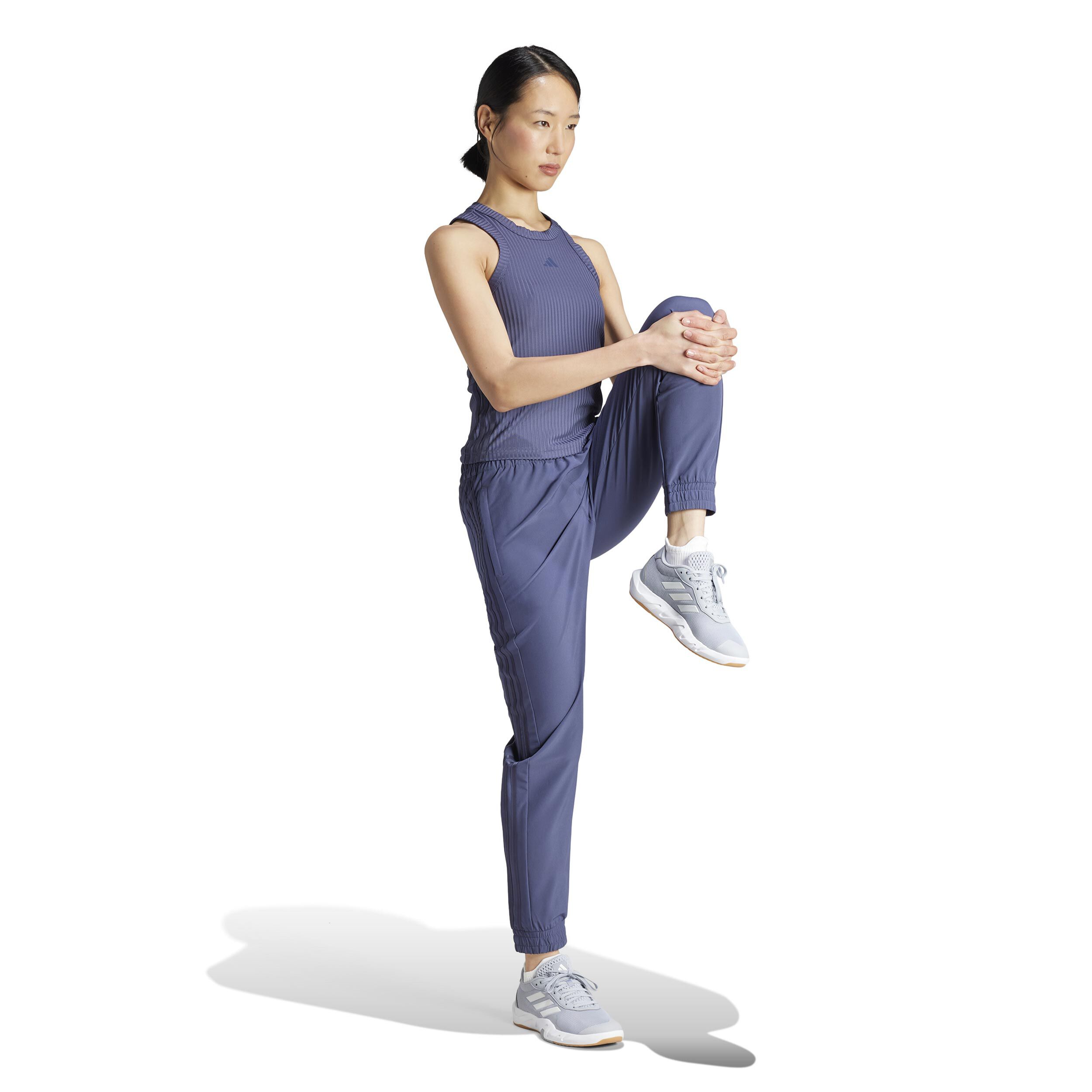 All Gym Seasonal Rib Tank-Top Damen - Blau