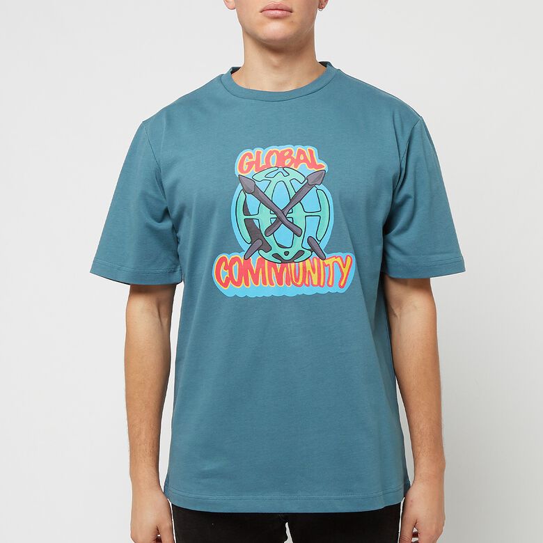 Daily Paper Hobal SS T-Shirt teal blue