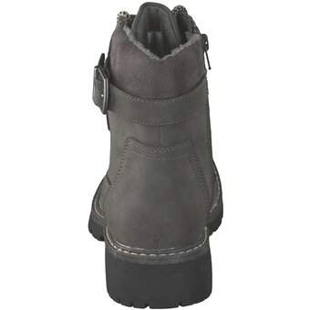 Via della Rosa Schnür Boots in grau