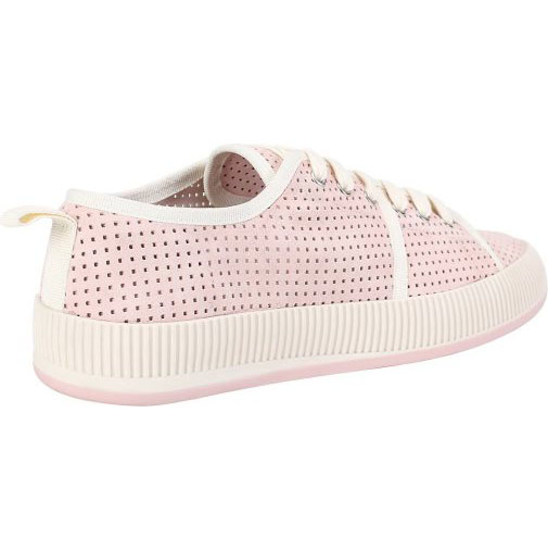 ekonika Sneaker aus perforiertem Veloursleder