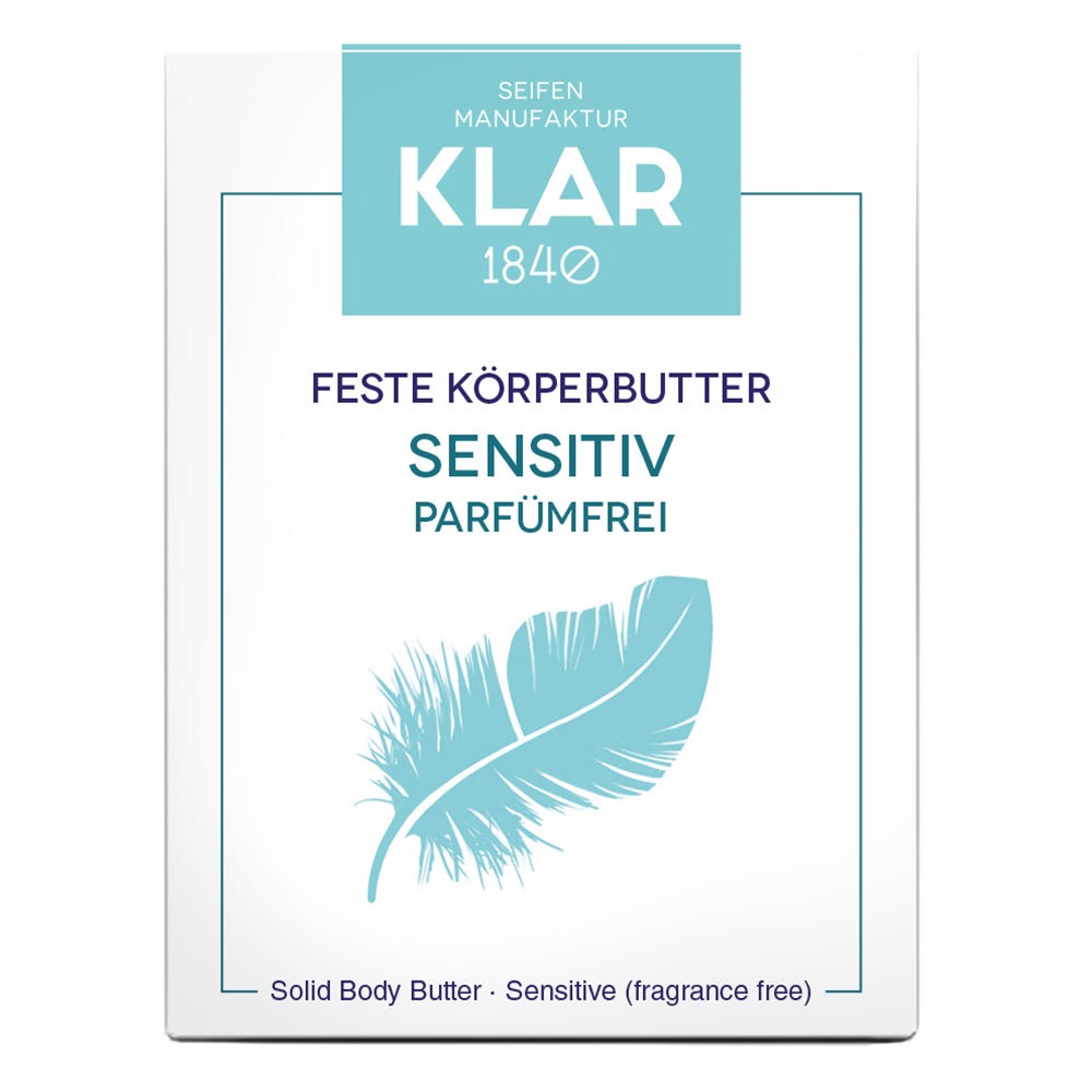 Klar's feste Körperbutter Sensitiv 60 g