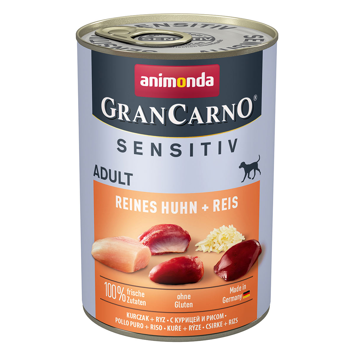 animonda GranCarno Adult Sensitiv Reines Huhn + Reis bei ZooRoyal