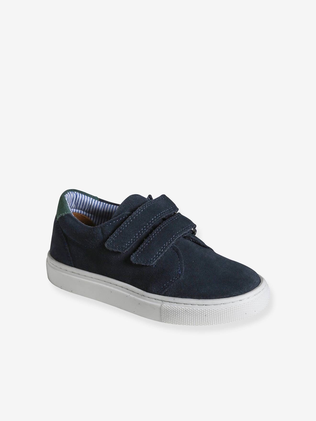 Vertbaudet Jungen Sneakers mit Klettverschluss - camelfarben
