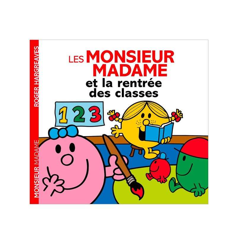 Livre Mr Mme la rentrée des classes - Hachette Jeunesse