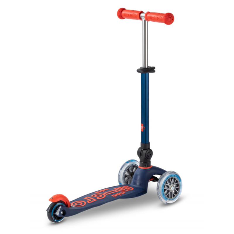 Trottinette 3 roues pliable – Mini Micro Deluxe Pliable Bleu Marine
